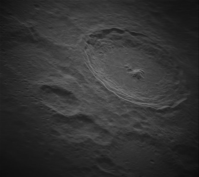 NRAO/GBO/Raytheon/NSF/AUI/Tycho krateris Mėnulyje