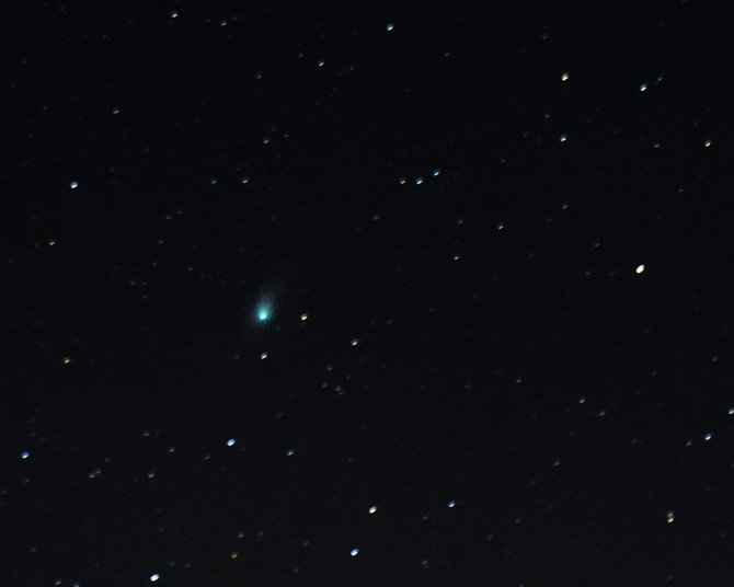 Ričardo Andriuškos nuotr./Kometa C/2022 E3 (ZTF)