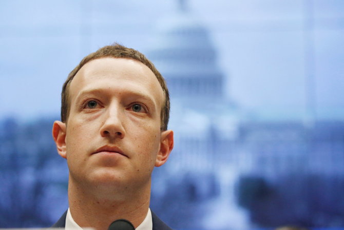 AFP/„Scanpix“ nuotr./Markas Zuckerbergas 