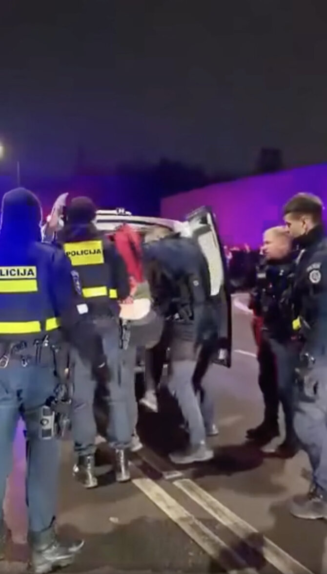 Sulaikytas dviejų merginų žudikas – nuotr. iš socialiniuose tinkluose pasklidusių video