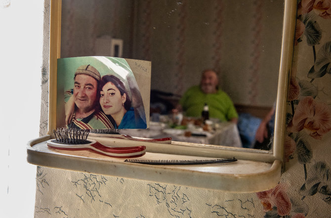 Gabrielės Navickaitės / 15min nuotr./Giorgio ir Eteri šeimos nuotrauka, Sakartvelas 2022 m. Liepos 27 d. 