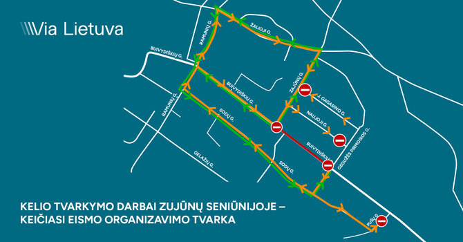 „Via Lietuva“ nuotr./Eismo schema