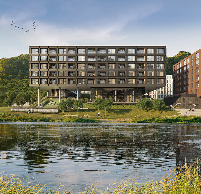 SBA nuotr./Pasaka architektai, R.Paleko architektų studija
