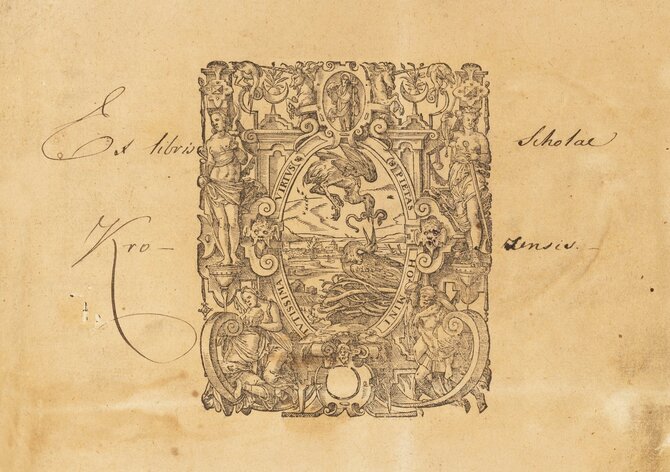 VU nuotr./M.Valančiaus įrašas T.Sánchez knygoje (Antverpenas, 1617)