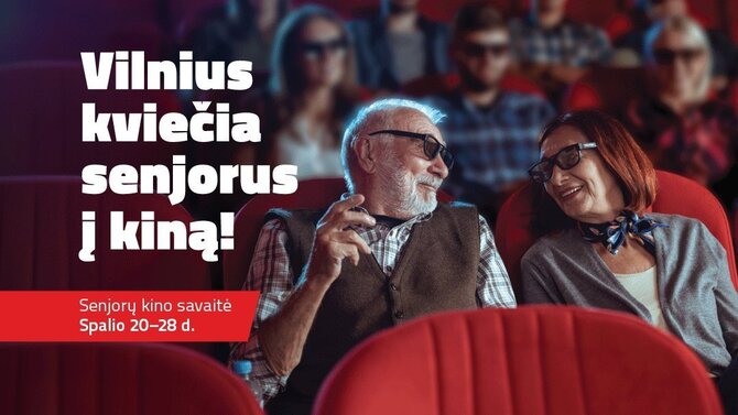 Organizatorių nuotr./Senjorų kino savaitė 2026