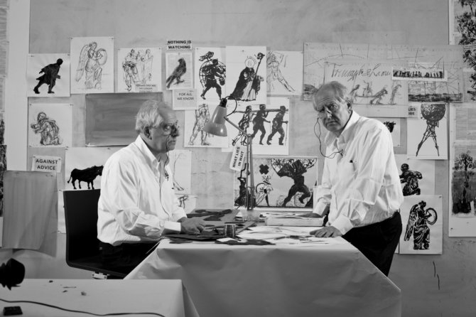 William Kentridge studio nuotr./Williamas Kentridgas