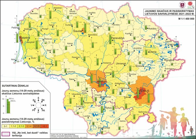 „Ne imti, bet duoti“ parengtas žemėlapis padės identifikuoti Lietuvos jaunimo problemas
