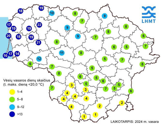 Meteo.lt nuotr./Šalčiausia