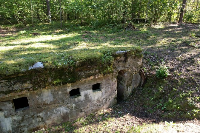 Bunkeris Zarasų apylinkėse (Ramūno Keršio nuotr.)