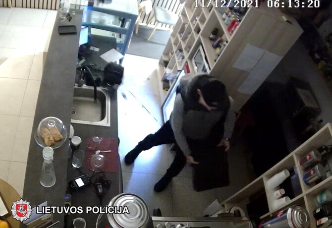 Vilniaus apskr. VPK nuotr./Vaizdo įrašo stop kadras