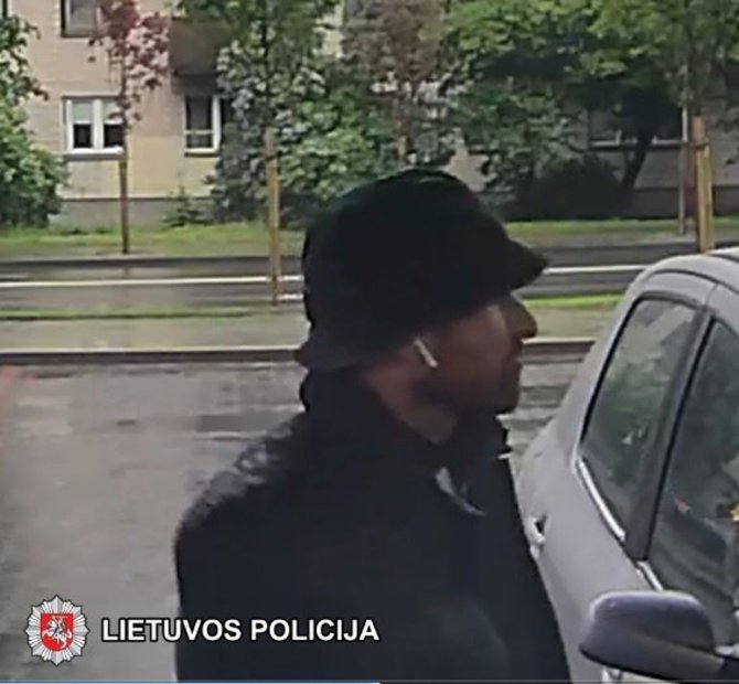 Lietuvos policijos nuotr./Ieškomas vyras