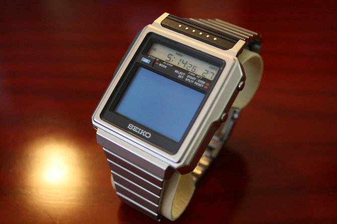 "Monochrome watches" nuotr./"Seiko" T001 laikrodis