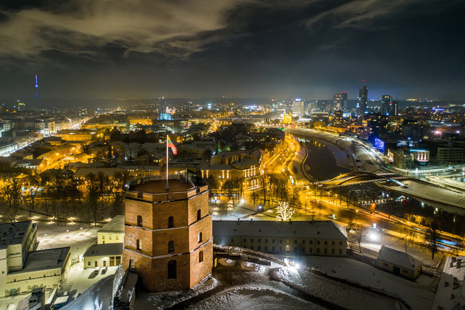 Irmanto Gelūno / BNS nuotr. / Vilnius žiemą