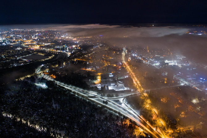 Irmanto Gelūno / BNS nuotr. / Vilnius žiemą