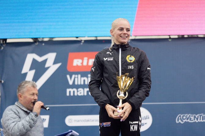 Lukas Balandis / BNS nuotr./"Rimi" Vilniaus maratonas 2022. Vilnius