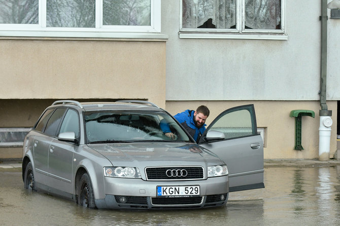 Darius Šypalis/BNS nuotr./Potvynis Kretingoje