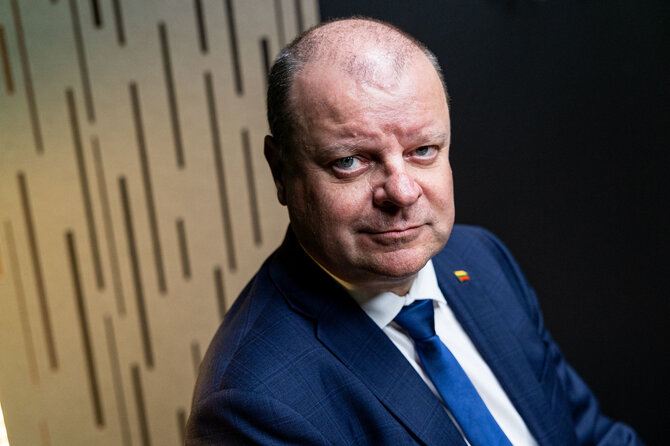 Pauliaus Peleckio / BNS nuotr./Apkalbėkime. Su Tadu Ignatavičiumi | Saulius Skvernelis