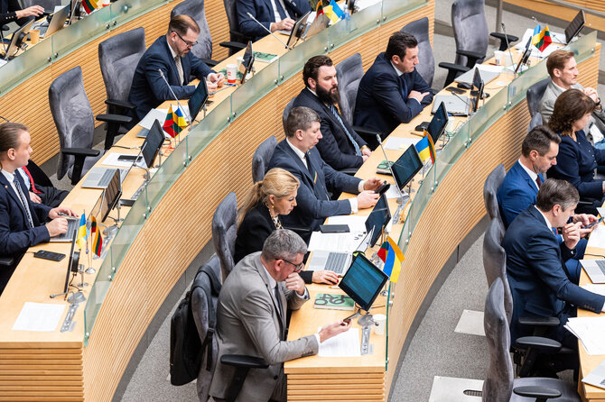 Pauliaus Peleckio / BNS nuotr./Seimo posėdis, Gruodžio 11d.