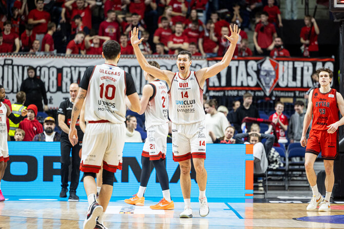 Pauliaus Peleckio / BNS nuotr./Utenos „Juventus“ triumfas