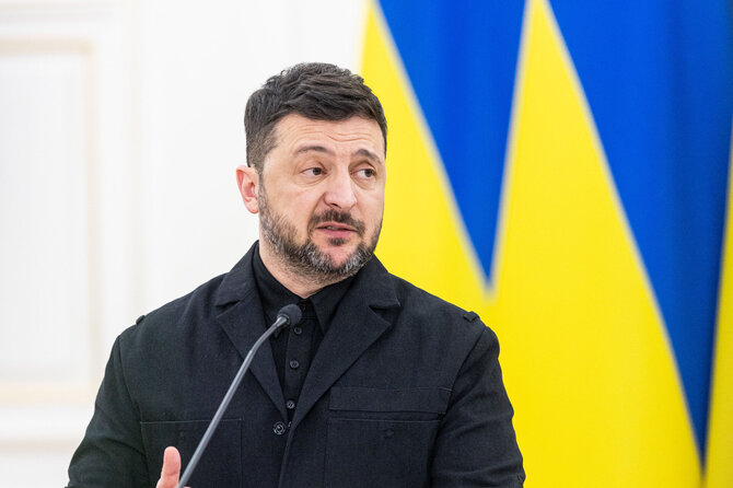 Pauliaus Peleckio / BNS nuotr./Volodymyras Zelenskis