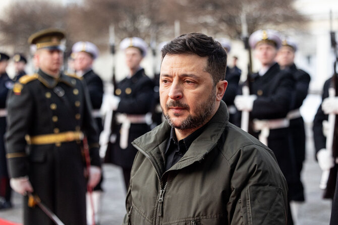 Pauliaus Peleckio / BNS nuotr./Volodymyras Zelenskis