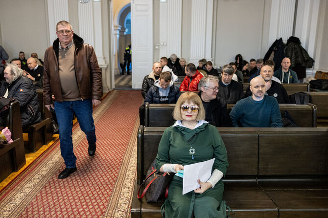 Pauliaus Peleckio / BNS nuotr./Riaušių prie seimo bylos nagrinėjimas Vilniaus apygardos teisme