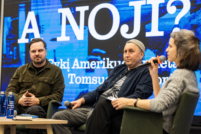Pauliaus Peleckio / BNS nuotr./Artūras Morozovas, Tomas Šaltmeris