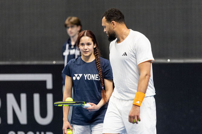 Pauliaus Peleckio / BNS nuotr./Ričardas Berankis – Jo-Wilfredas Tsonga