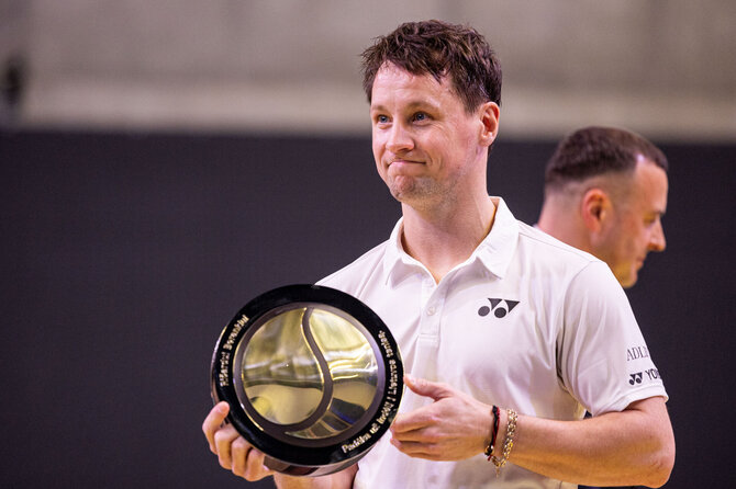 Pauliaus Peleckio / BNS nuotr./Ričardas Berankis – Jo-Wilfredas Tsonga