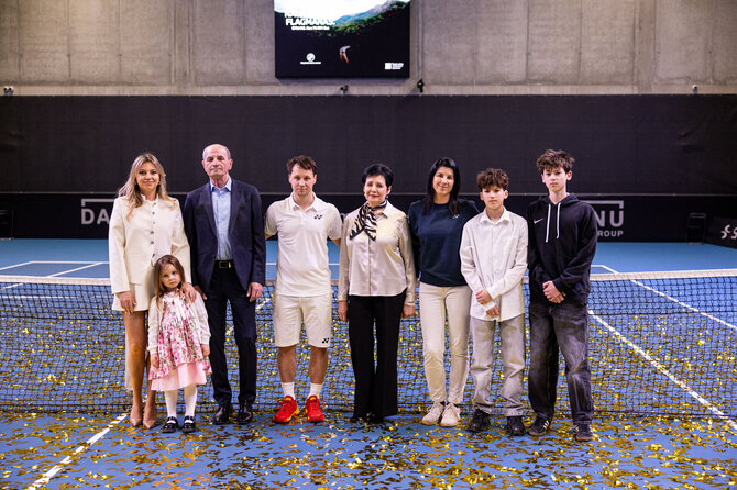 Pauliaus Peleckio / BNS nuotr./Ričardas Berankis - Jo-Wilfredas Tsonga
