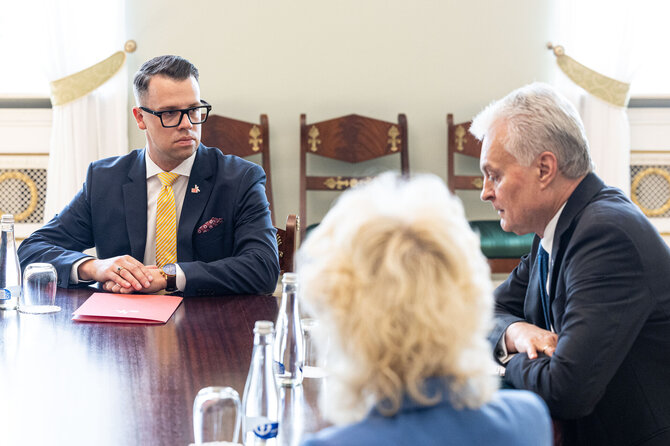 Pauliaus Peleckio / BNS nuotr./Lukas Alsys, Gitanas Nausėda