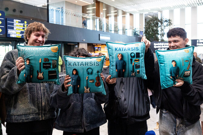 Pauliaus Peleckio / BNS nuotr./Grupė „Katarsis“ išvyksta į Euroviziją
