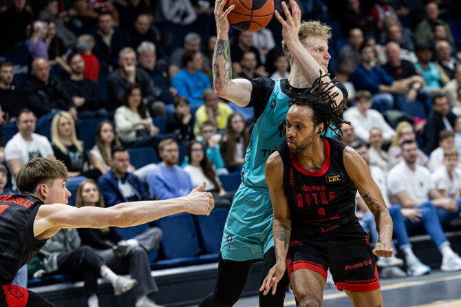 Pauliaus Peleckio / BNS nuotr./„Betsafe-LKL“ rungtynės: Vilniaus „Wolves-Twinsbet“ - Vilniaus „Rytas“