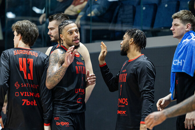 Pauliaus Peleckio / BNS nuotr./„Betsafe-LKL“ rungtynės: Vilniaus „Wolves-Twinsbet“ – Vilniaus „Rytas“