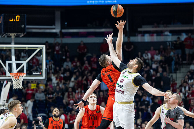 Pauliaus Peleckio / BNS nuotr./LKL Pusfinalis: Vilniaus „Rytas“ – Panevėžio „7bet-Lietkabelis“