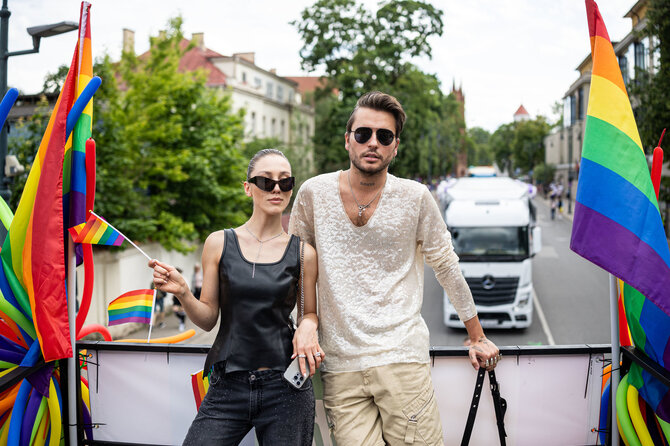 Pauliaus Peleckio / BNS nuotr./„Vilnius pride“ 2025