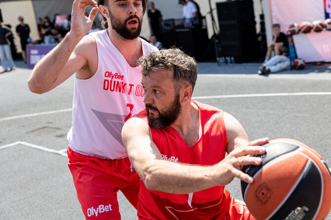 Pauliaus Peleckio / BNS nuotr./Ketvirtasis „OlyBet DUNK IT OPEN“ krepšinio festivalis