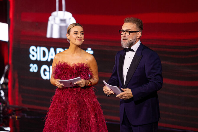 Pauliaus Peleckio / BNS nuotr./Kino apdovanojimai „Sidabrinė gervė 2025“