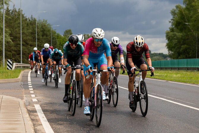 Pauliaus Peleckio / BNS nuotr./Dviračių lenktynių „Tour Of Lithuania“ - finalinis etapas Vilniuje