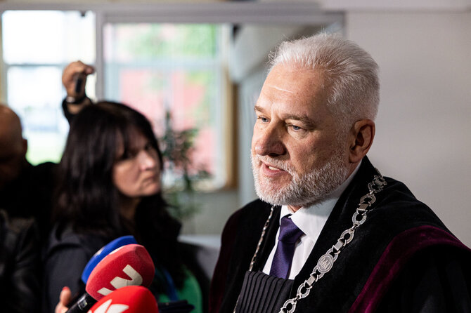 Pauliaus Peleckio / BNS nuotr./Kristijono Bartoševičiaus bylos nuosprendžio skelbimas