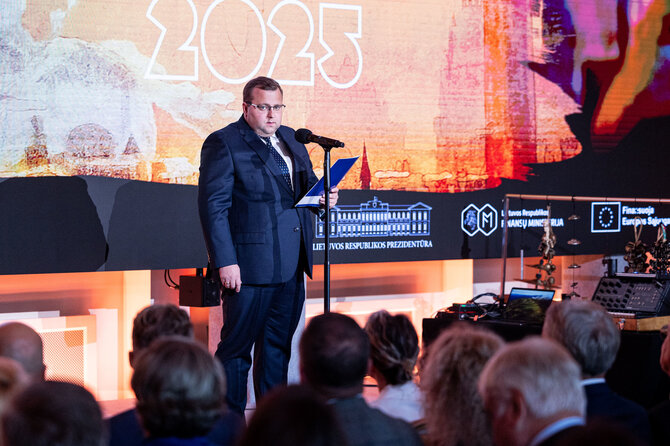 Pauliaus Peleckio / BNS nuotr./„Europos burės 2025“: apdovanojimų ceremonija