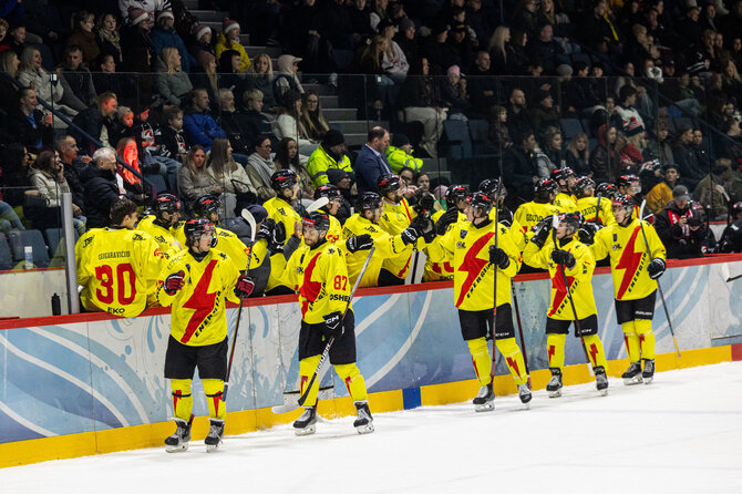 Pauliaus Peleckio / BNS nuotr./Vilniaus „Hockey Punks-Mototoja“ - Elektrėnų „Energija“