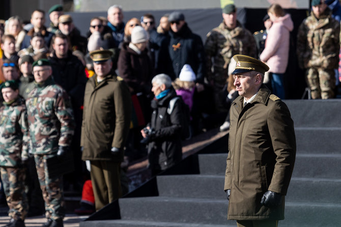 Pauliaus Peleckio / 15min nuotr./Lietuvos šaulių sąjungos narių priesaikos ceremonija