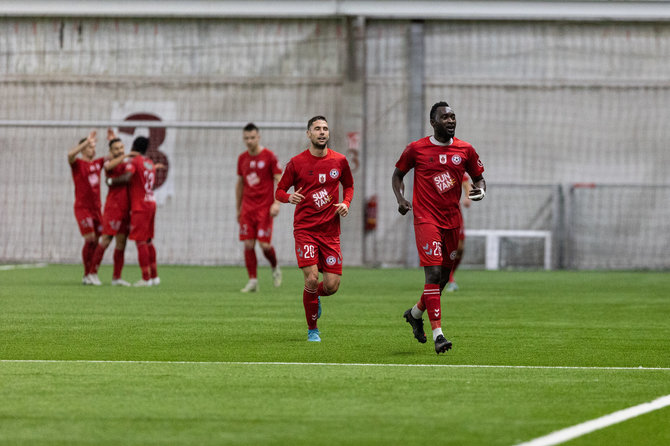 Pauliaus Peleckio / BNS nuotr./„Panevėžio“ futbolininkai