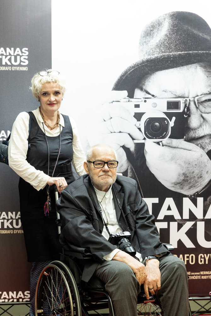 Pauliaus Peleckio / BNS nuotr./Rima Sutkienė, Antanas Sutkus