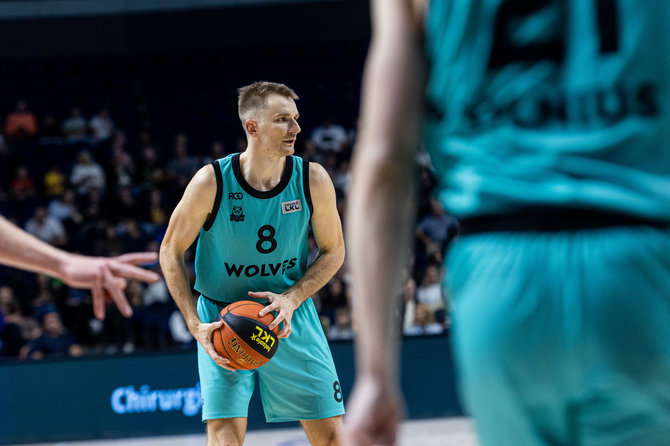 Pauliaus Peleckio / BNS nuotr./LKL rungtynės: "Wolves" - Mažeikių "M Basket"