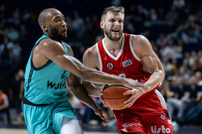 Pauliaus Peleckio / BNS nuotr./LKL rungtynės: „Wolves“ – Mažeikių „M Basket"