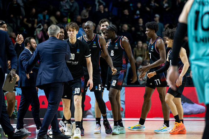 Pauliaus Peleckio / BNS nuotr./Europos taurės rungtynės: „Wolves“ – „Paris Basketball“