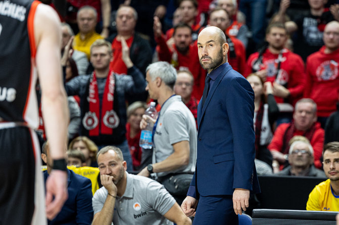 Pauliaus Peleckio / BNS nuotr./FIBA Čempionų lyga: Vilniaus "Rytas" - Atėnų "Peristeri"