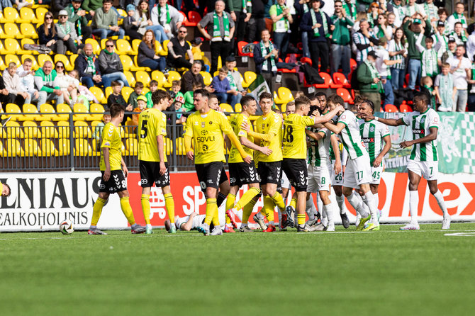 Pauliaus Peleckio / BNS nuotr./„TOPsport A lygos rungtynės: Vilniaus „Žalgiris“ - „Šiauliai“